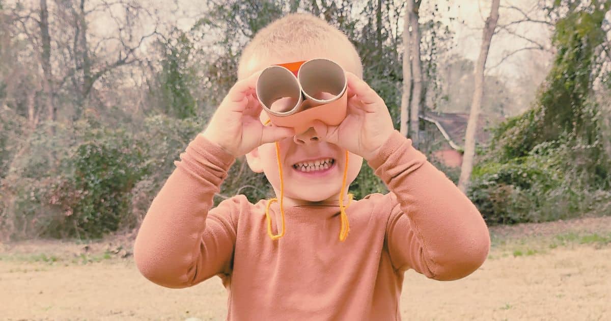 How to Make a Binoculars Toilet Paper Rolls Craft