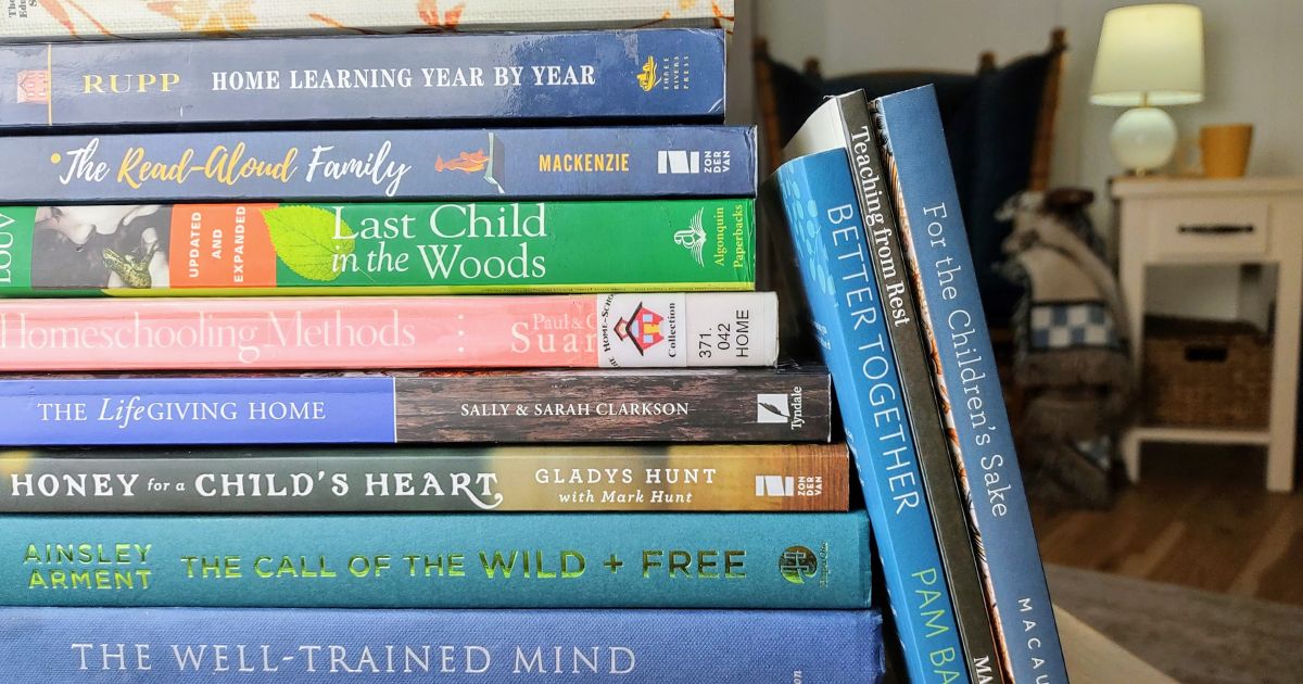 Best 18 homeschool books to encourage and challenge you.