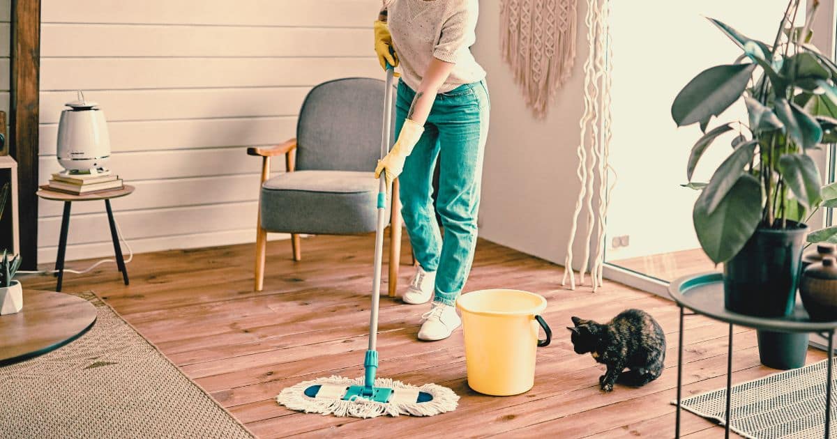 The Best Cleaning Schedule for Stay at Home Moms