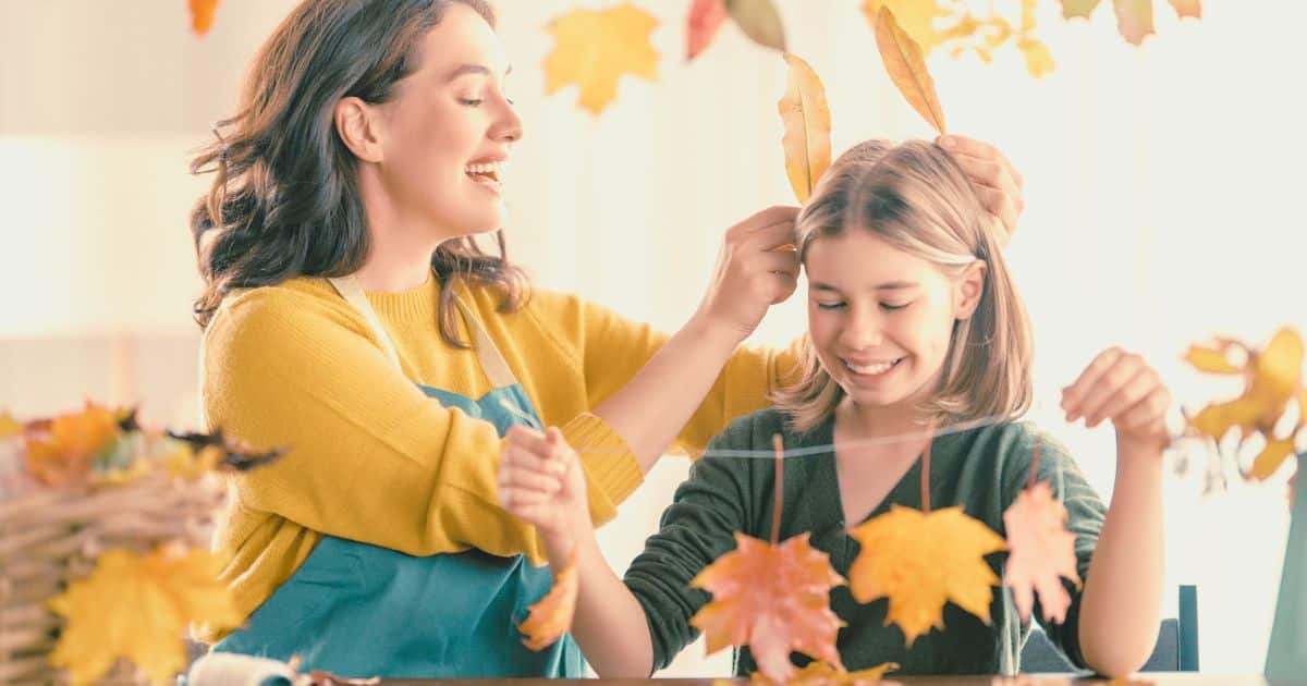 Simple Ideas to Make it Feel Like Fall: Decorating with Kids